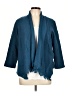 Kasper 100% Wool Teal Wool Cardigan Size L - photo 1