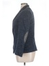 Zara Basic Chevron-herringbone Gray Blazer Size XL - photo 5