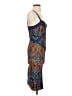 Bebe 100% Elastane Paisley Orange Blue Cocktail Dress Size S - photo 4
