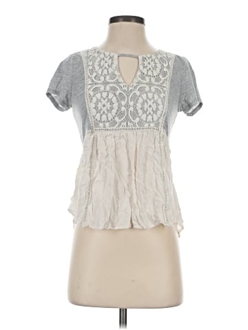 Rewind Short Sleeve Blouse (view 1)