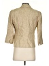 Lafayette 148 New York Tweed Gold Blazer Size 2 - photo 2