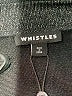 Whistles Metallic Silver Long Sleeve Blouse Size M - photo 7