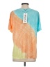 Wildfox Tie-dye Orange Short Sleeve T-Shirt Size Sm (1 or S) - photo 2