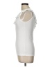 Ann Taylor LOFT White Sleeveless Top Size L - photo 5