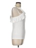 Ann Taylor LOFT White Sleeveless Top Size L - photo 4