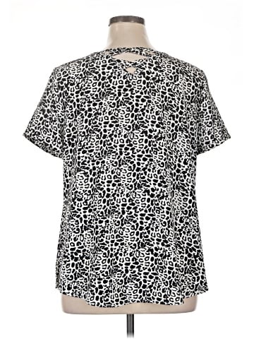 Apt. 9 Short Sleeve Blouse (view 2)