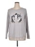 LC Lauren Conrad Gray Sweatshirt Size XL - photo 1