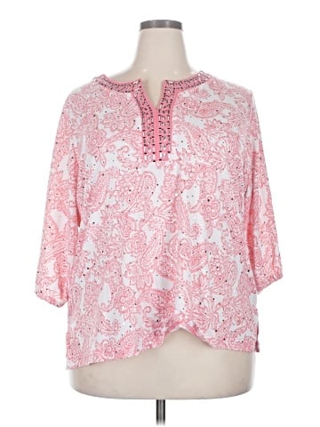 C.D. Daniels 3/4 Sleeve Blouse (view 1)