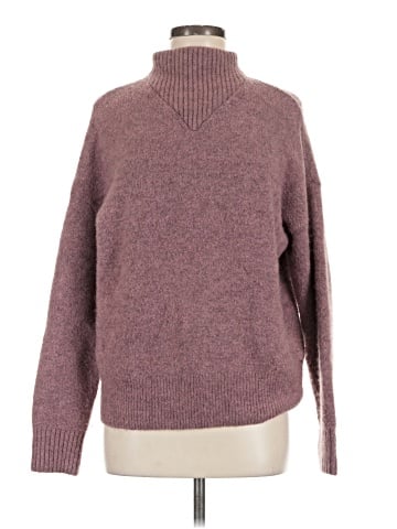 Madewell Dillon Mockneck Pullover Sweater (view 1)