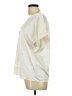 Glam Ivory Short Sleeve Blouse Size L - photo 5