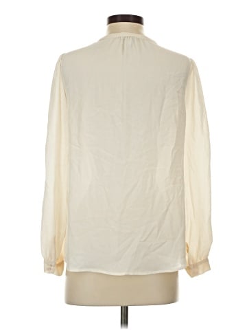 Joie Long Sleeve Silk Top (view 2)