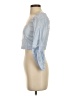 Babaton Blue 3/4 Sleeve Blouse Size S - photo 5