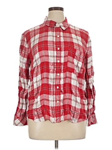 Style&Co Long Sleeve Button-Down Shirt (view 1)