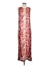 MICHAEL Michael Kors 100% Polyester Print Red Cocktail Dress Size S - photo 1