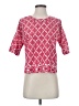 Madewell Print Red 3/4 Sleeve Blouse Size XS - photo 1