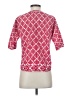 Madewell Print Red 3/4 Sleeve Blouse Size XS - photo 2