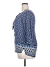 MAX 100% Rayon Blue 3/4 Sleeve Blouse Size XXL - photo 5