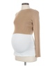 Kindred Bravely Tan Pullover Sweater Size Sm Maternity - photo 1