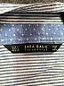 Zara Basic Stripes Blue Long Sleeve Button-Down Shirt Size L - photo 7