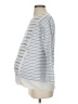 Seraphine 100% Cotton Gray 3/4 Sleeve Top Size XS Maternity - photo 5