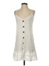 InGear 100% Polyester White Casual Dress Size S - photo 1