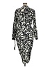 MNG Print Gray Cocktail Dress Size 14 - photo 2