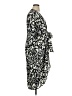 MNG Print Gray Cocktail Dress Size 14 - photo 4