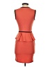 Soprano Color Block Orange Cocktail Dress Size S - photo 2