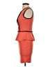 Soprano Color Block Orange Cocktail Dress Size S - photo 5