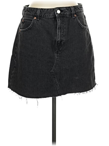Topshop Denim Skirt (view 1)