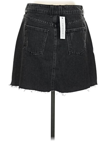 Topshop Denim Skirt (view 2)