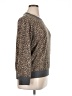 Splendid Animal Print Brown Pullover Sweater Size XL - photo 4