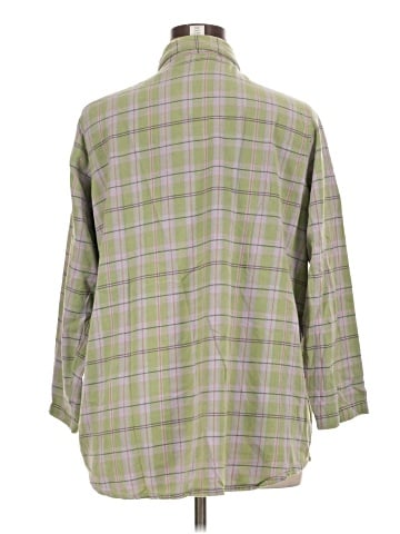 Mainstreet Blues 3/4 Sleeve Button-Down Shirt (view 2)
