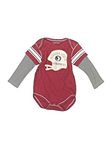 College Kids Long Sleeve Onesie (view 1)