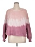 Wildfox Tie-dye Pink Pullover Sweater Size XL - photo 1