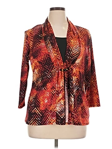 Elementz 3/4 Sleeve Blouse (view 1)