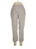 Talbots Outlet Houndstooth Ivory Casual Pants Size 10 - photo 1