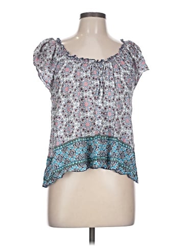 Aeropostale Short Sleeve Blouse (view 1)