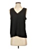 Halogen 100% Polyester Black Sleeveless Blouse Size S - photo 1