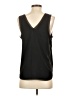 Halogen 100% Polyester Black Sleeveless Blouse Size S - photo 2