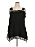 Metrostyle Black Sleeveless Blouse Size XL - photo 1
