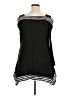 Metrostyle Black Sleeveless Blouse Size XL - photo 2