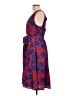 ModCloth 100% Polyester Paisley Blue Cocktail Dress Size L - photo 5