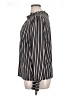 Adrianna Papell Stripes Black Long Sleeve Blouse Size XL - photo 5