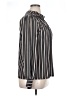 Adrianna Papell Stripes Black Long Sleeve Blouse Size XL - photo 4