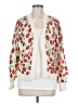 Venus 100% Acrylic White Cardigan Size S - photo 1