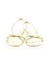 Larroudé 100% Leather Gold Sandals Size 10 - photo 2
