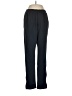 Adidas 100% Polyester Solid Black Track Pants Size M - photo 1
