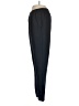 Adidas 100% Polyester Solid Black Track Pants Size M - photo 5