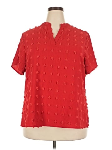 Blooming Jelly Short Sleeve Blouse (view 1)